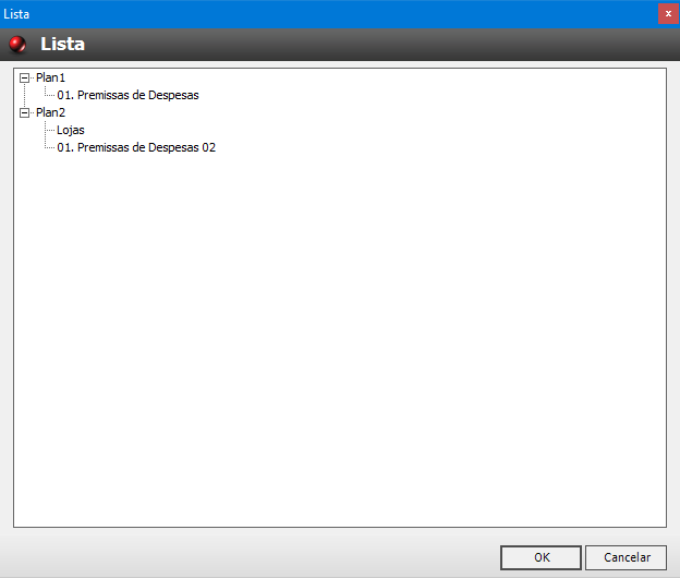 Figure 43 List of Open Forms