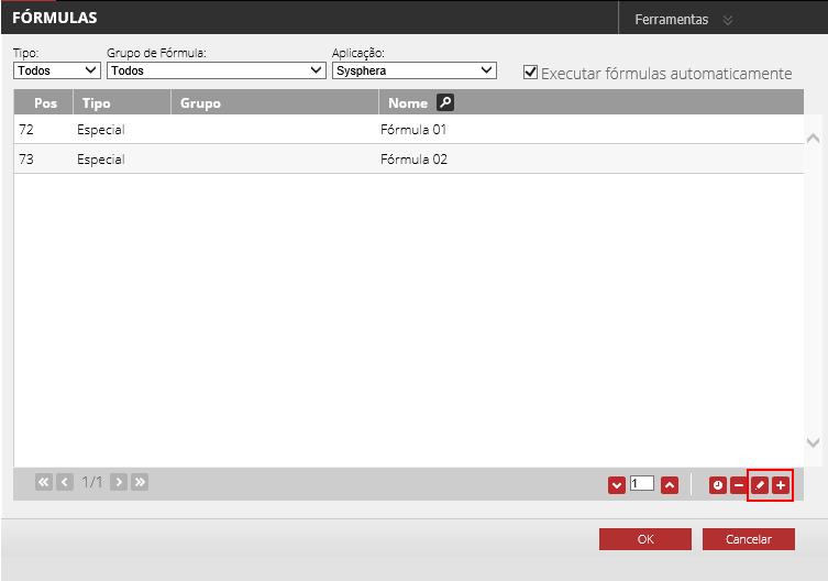 Figure 7 Add and Edit Formula