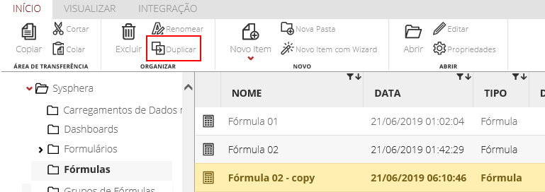 Figure 13 Duplicating a Formula