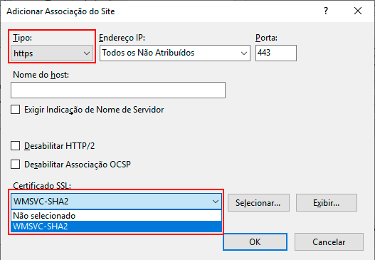 Figure 28 Add Site Binding