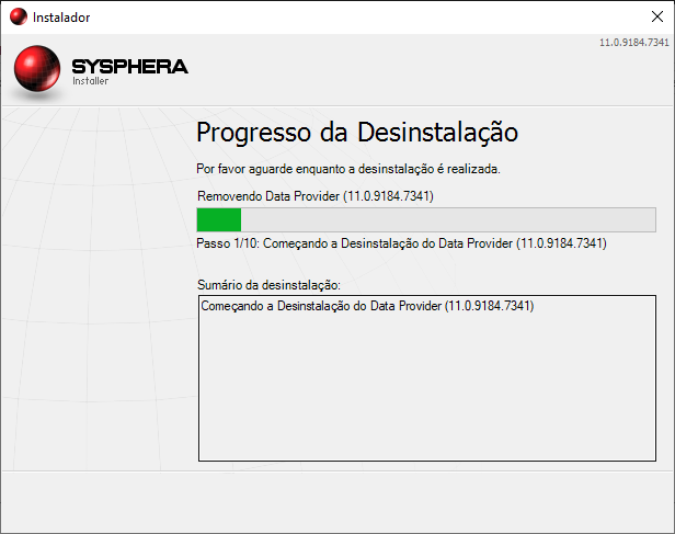 Figure 30 Uninstall Progress