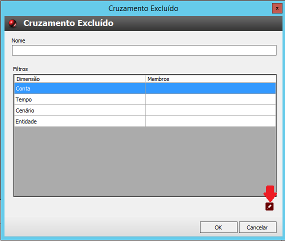 Figure 56 Excluded Crossing Creation/Editing Screen