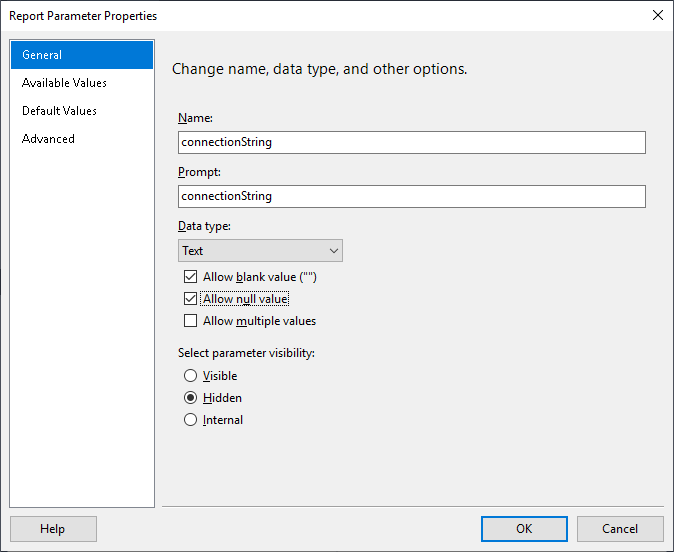 Figure 68 Configuring the Parameter