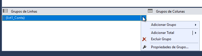 Figure 119 Group Properties Option