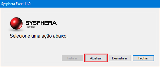 Figura 14 Opción de Actualizar