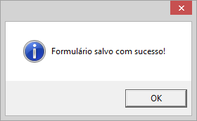 Figura 41 Mensaje de formulario publicado
