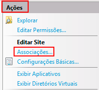 Figura 35 Agregar Asociaciones del Sitio