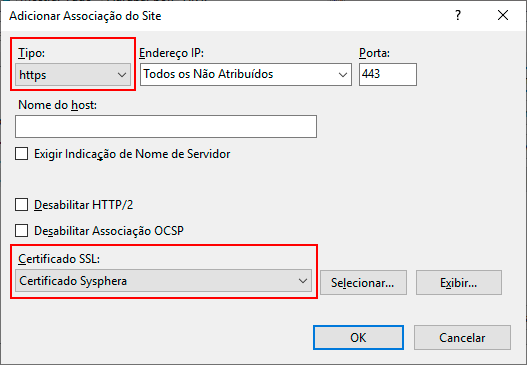 Figura 37 Agregar Asociación del Sitio