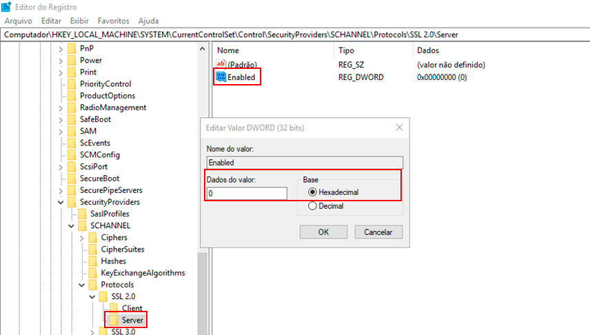 Figura 47 Datos del Valor Enabled