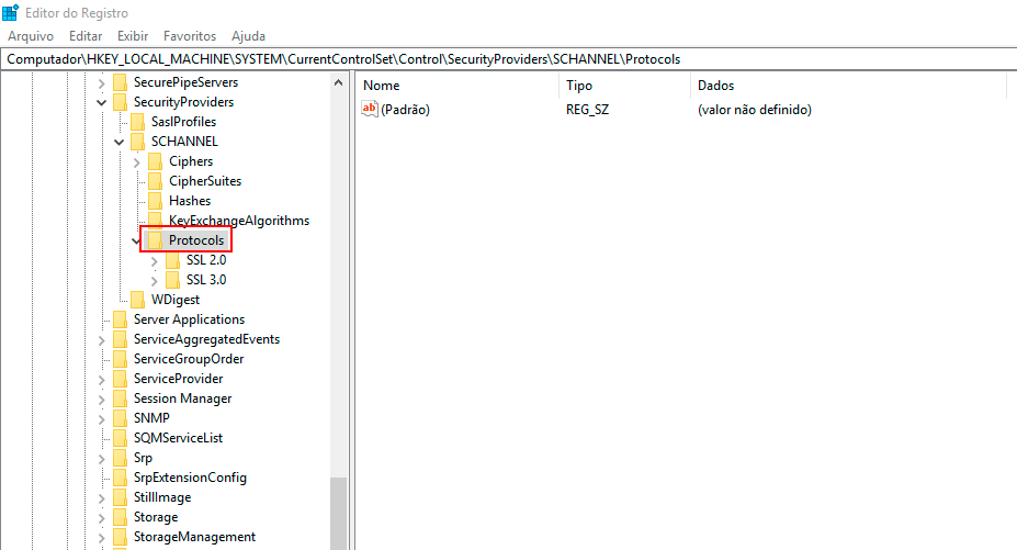 Figura 58 Clave Protocols