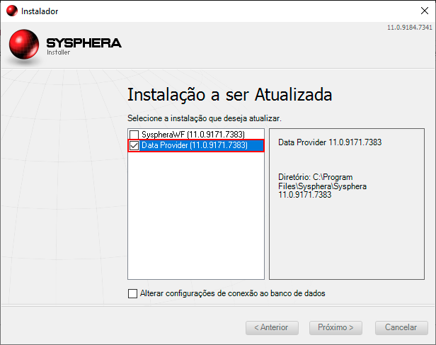 Figura 22 Instalación a ser Actualizada