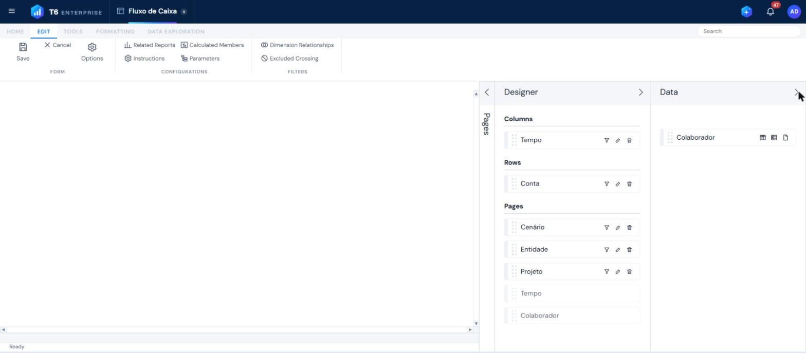 Designer and Data Panels