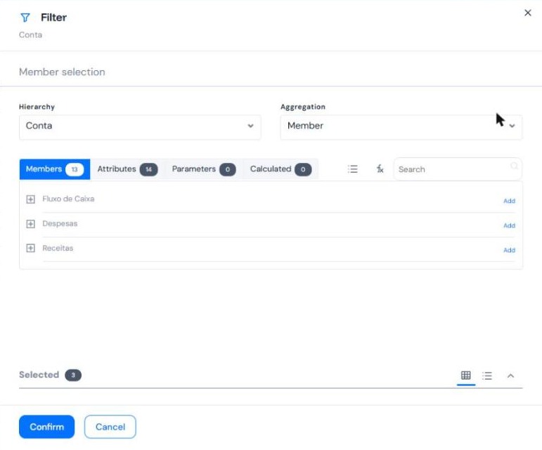 Filter - Adding members
