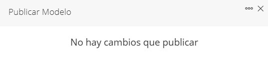 Sin cambios para publicar