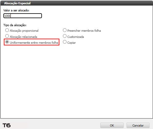 Data Allocation | T6 Help Center