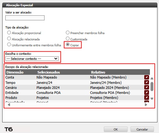 Data Allocation | T6 Help Center