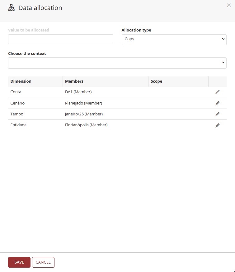 copy allocation page
