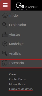 Panel Limpiar Datos