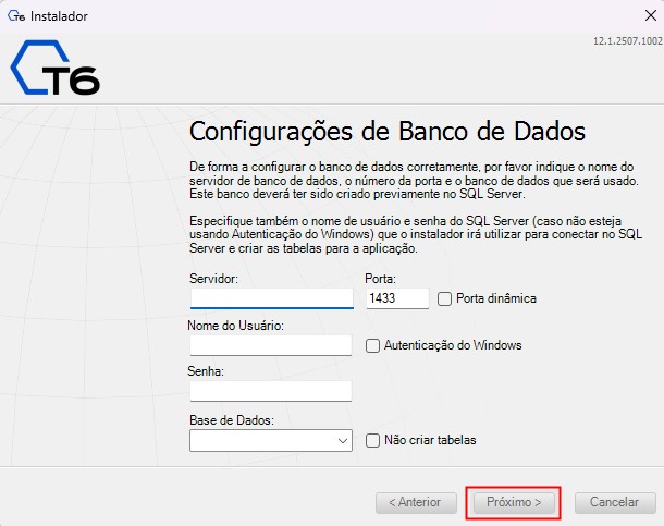 Configurações
