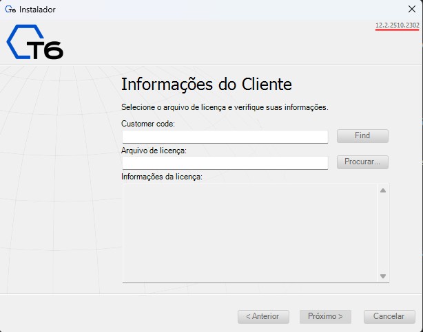 Informações do Cliente
