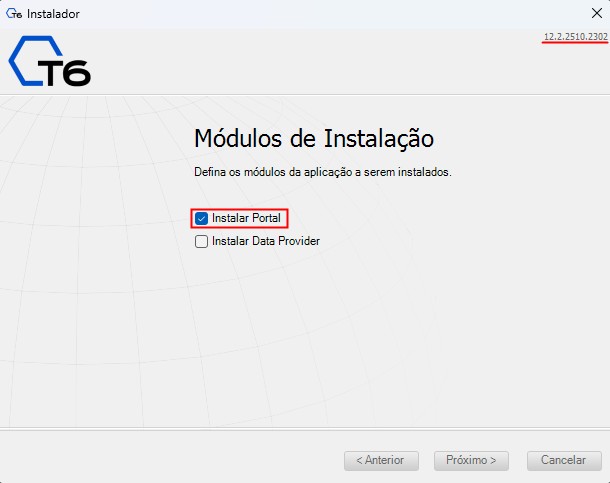 Módulos de Instalação