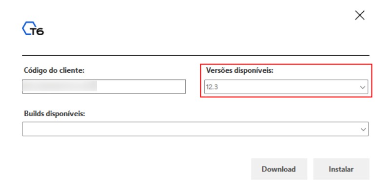 Versões Disponíveis