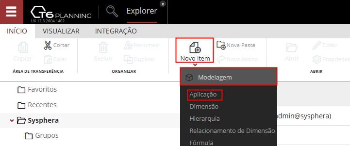 Criando a Primeira Aplicação