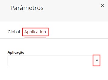 Lista de Parâmetros Globais