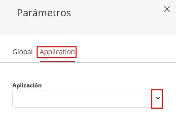 Lista de Parámetros Globales