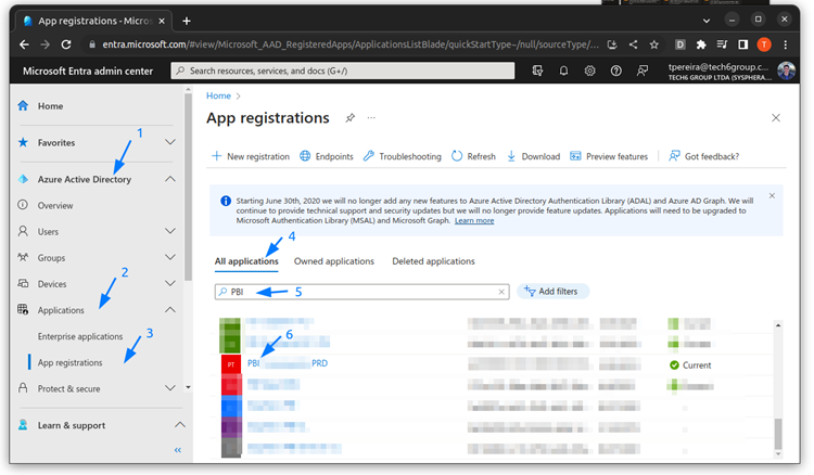 Aplicação Power BI