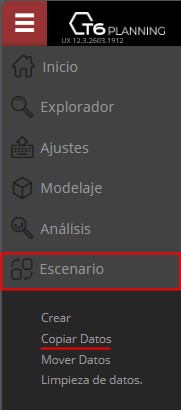 Creación de escenario