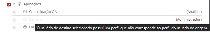Validação de Perfis