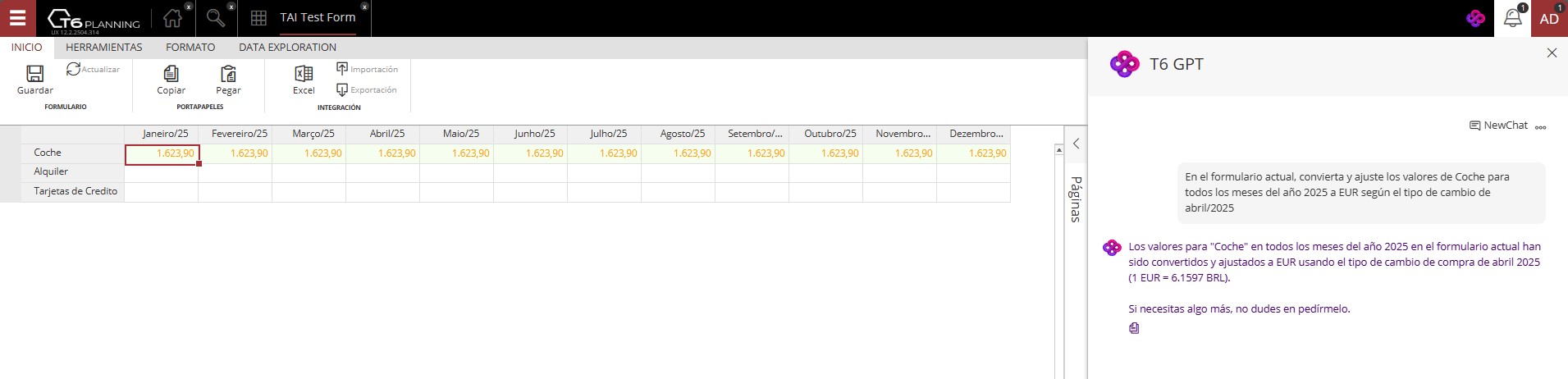 T6 GPT Modificación de Datos