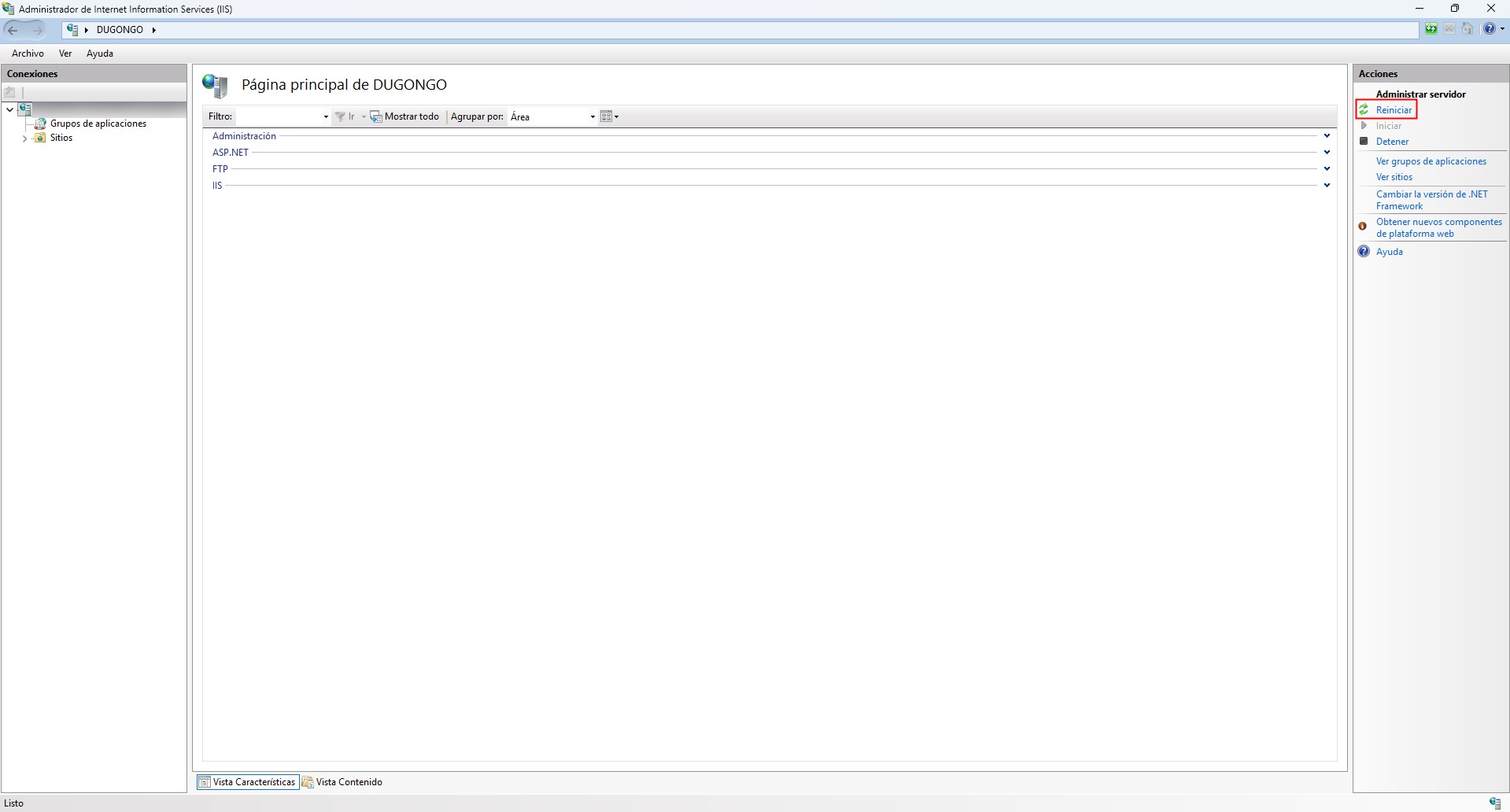 IIS Restart