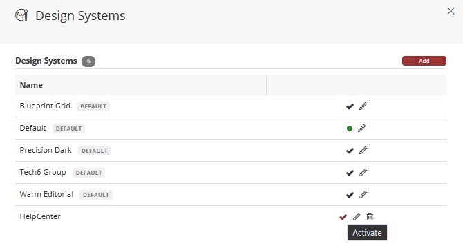 Selecting Design System