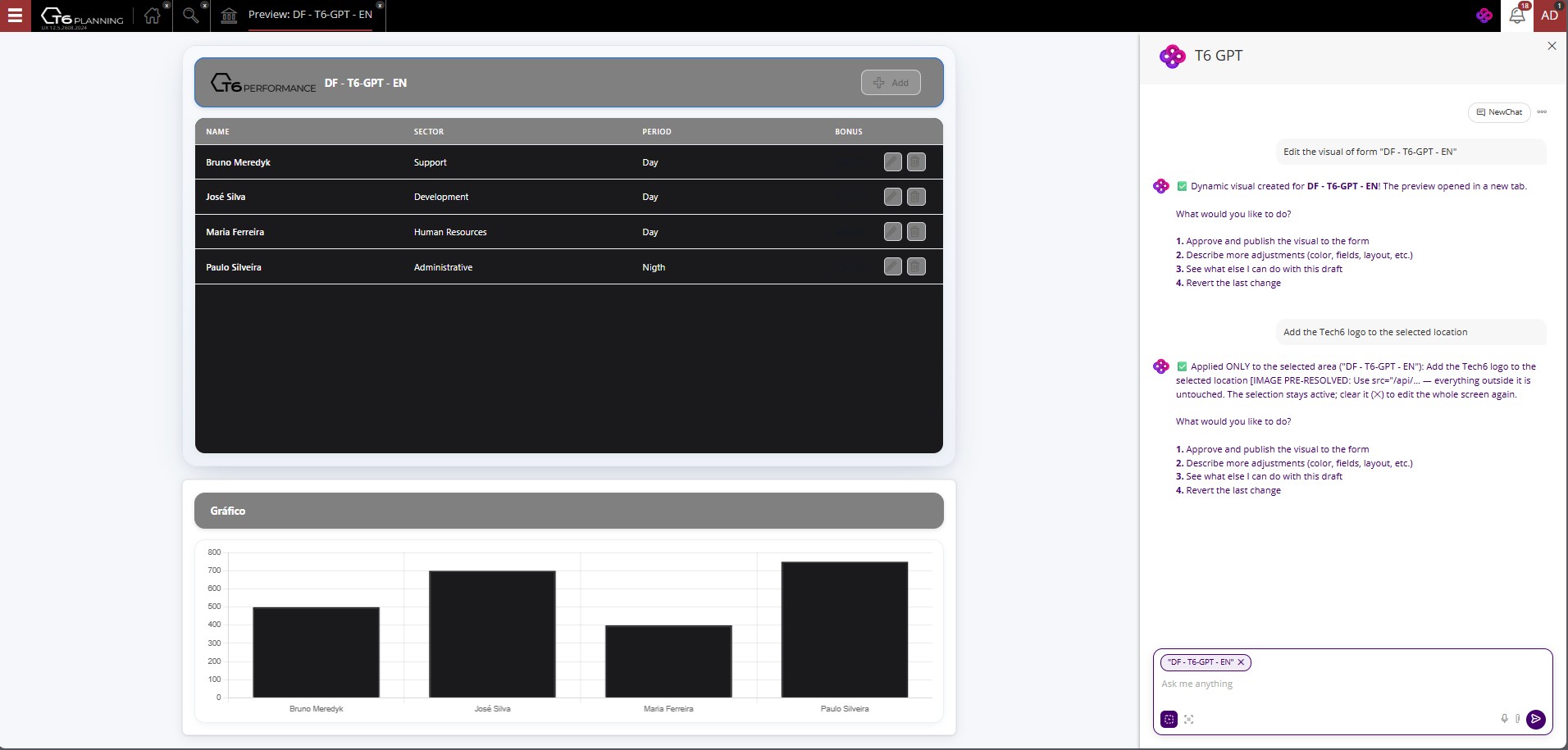 Adding an image to the dynamic data form - TAI