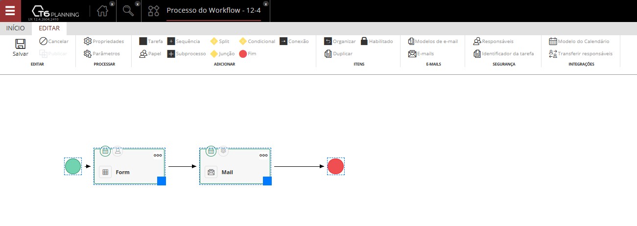 Workflow BPM - Alinhado