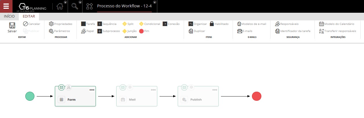 Workflow BPM - Alinhado