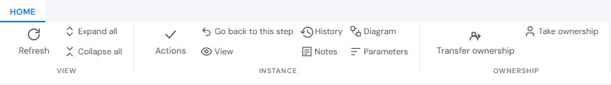 Ribbon - Process Viewer